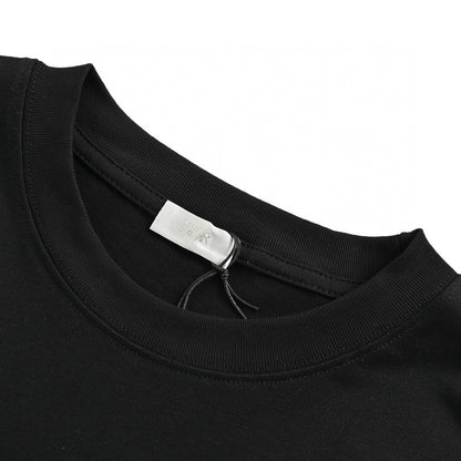 T-shirt noir à motif étoile DIOR