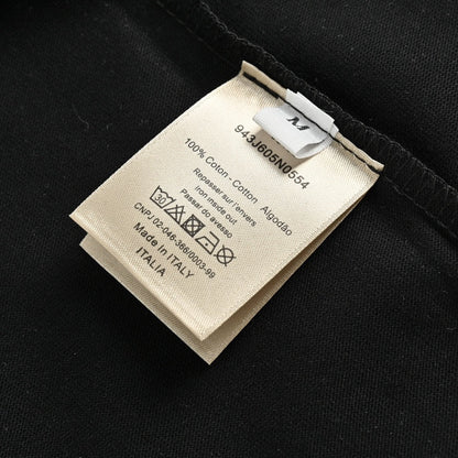 T-shirt noir à motif étoile DIOR