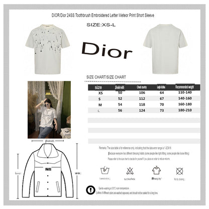 T-shirt Dior Ciel étoilé blanc