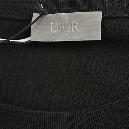 T-shirt Dior - Logo vertical multicolore