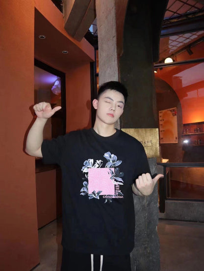 T-shirt Dior à motif floral