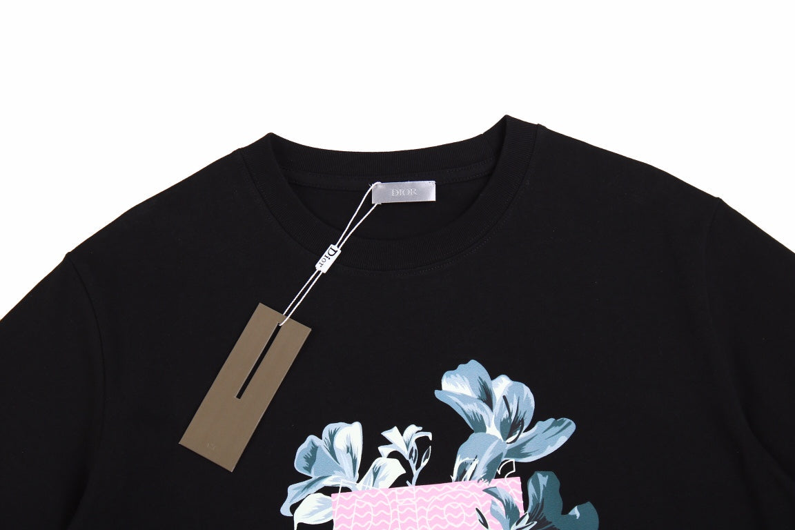 T-shirt Dior à motif floral