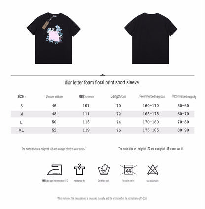 T-shirt Dior à motif floral