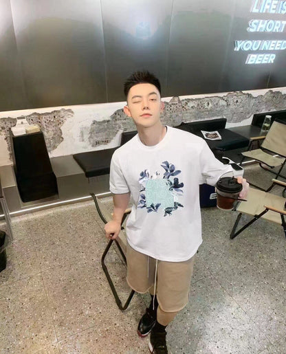 T-shirt Dior à motif floral