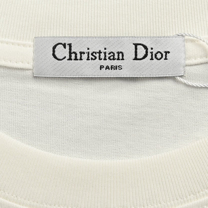 T-shirt graphique blanc Dior