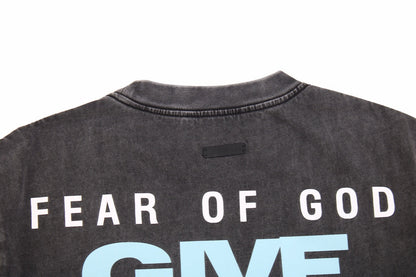 T-shirt Fear of God avec le texte « Give It Up »