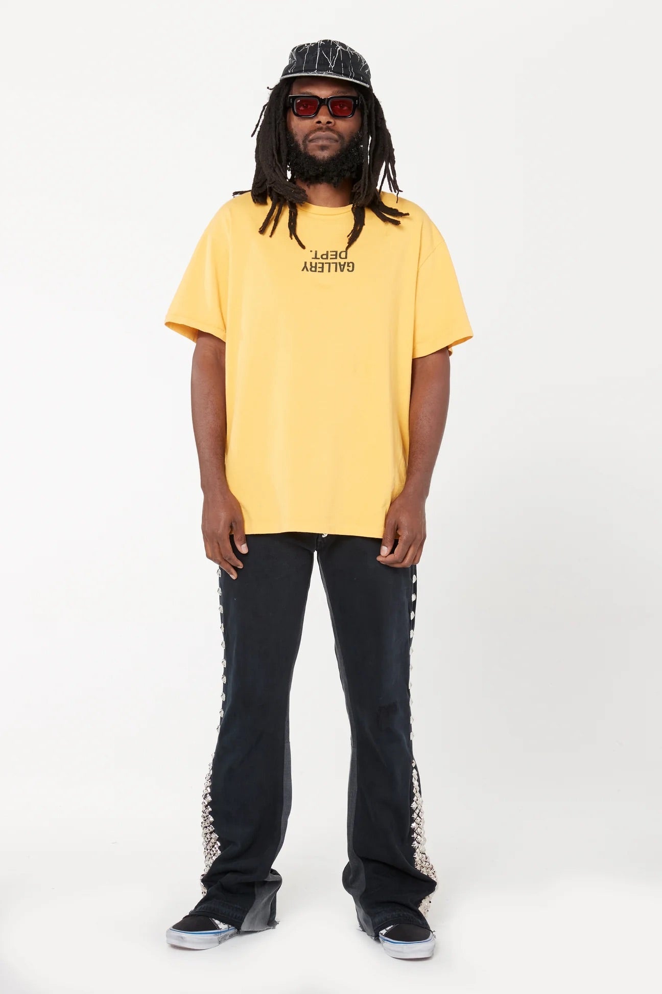 T-shirt avec logo foiré du département galerie