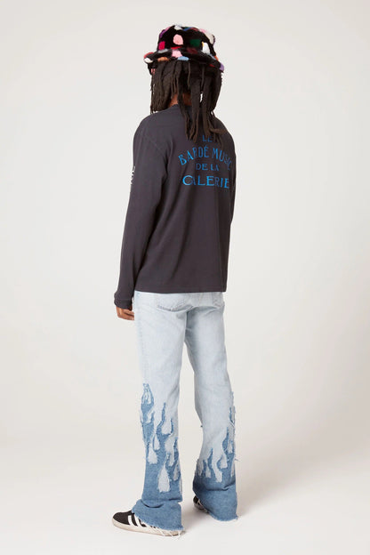 GALLERY DEPT LE BAR MUSIC DE LA LERIE T-SHIRT À MANCHES LONGUES