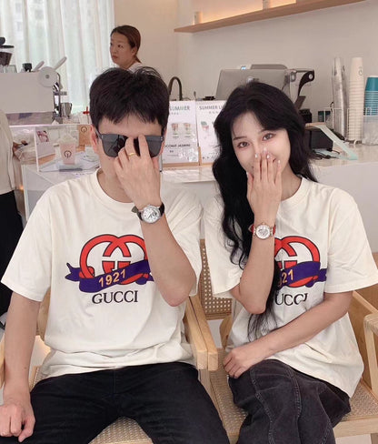 T-shirt Gucci 1921e anniversaire - Blanc