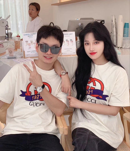 T-shirt Gucci 1921e anniversaire - Blanc