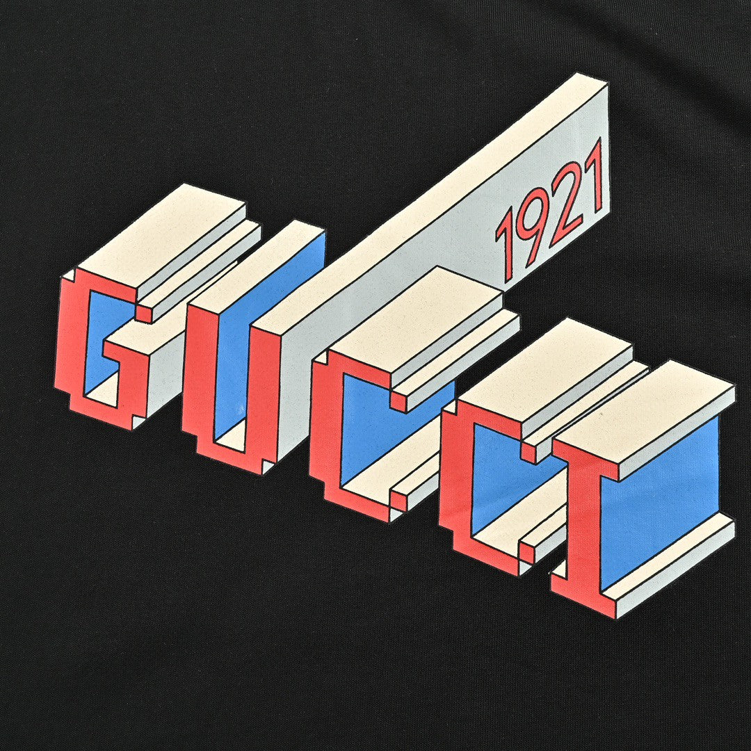 T-shirt graphique Gucci 1921