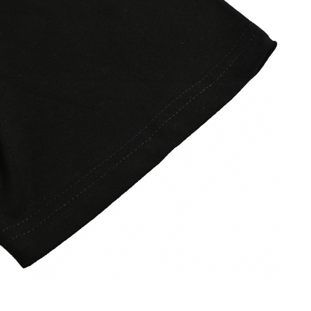 T-shirt noir Gucci à motif dragon