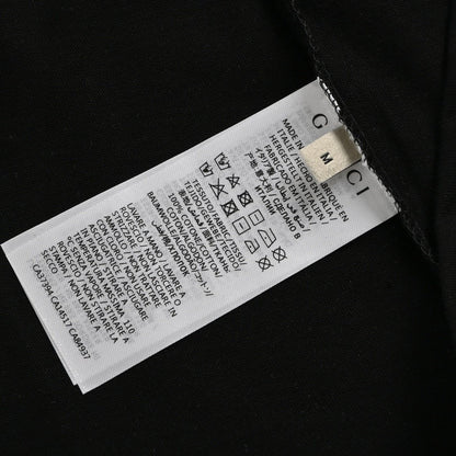 T-shirt noir Gucci à motif dragon