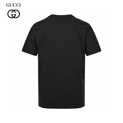 T-shirt noir Gucci avec logo Firenze 1921
