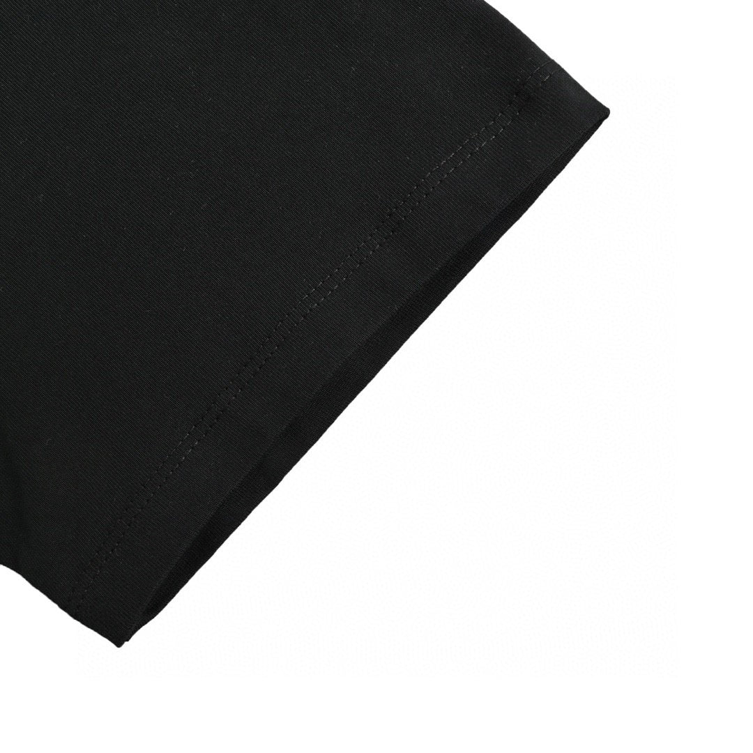 T-shirt noir Gucci avec logo Firenze 1921