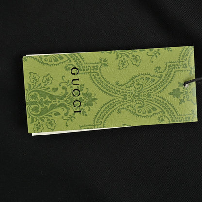 T-shirt Gucci avec logo vache de dessin animé (noir)