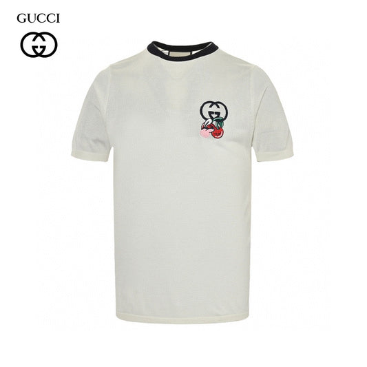 T-shirt Gucci brodé de cerises