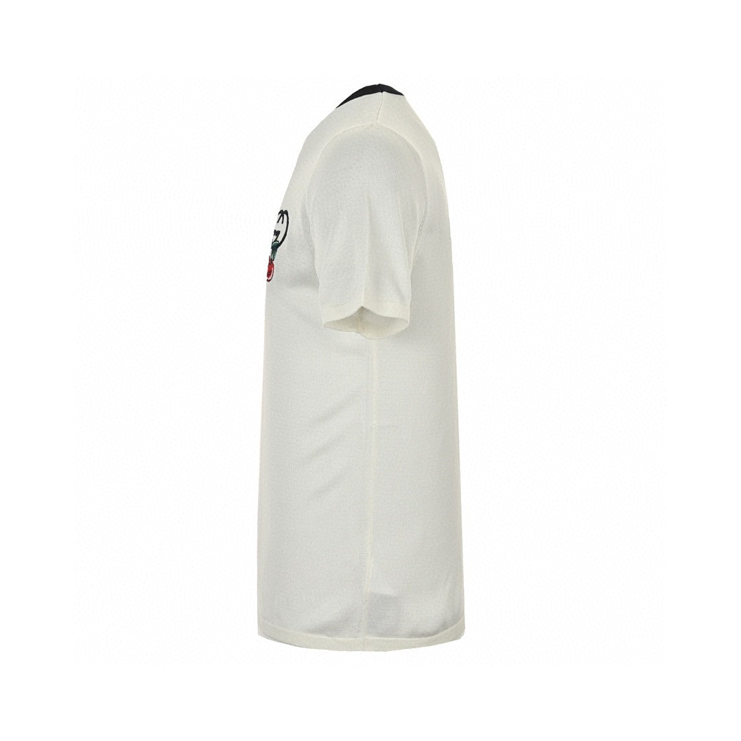 T-shirt Gucci brodé de cerises