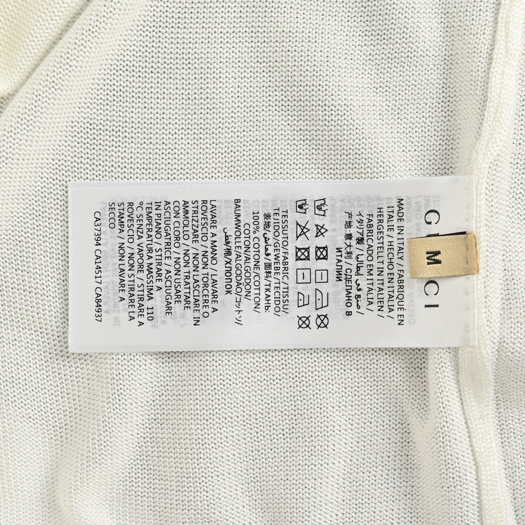 T-shirt Gucci brodé de cerises