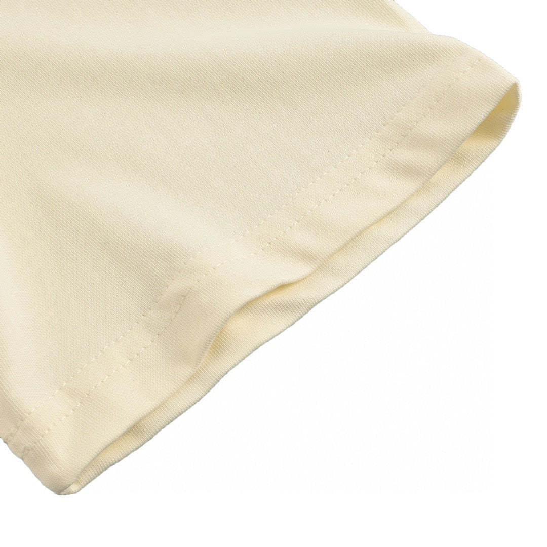 T-shirt Gucci crème avec motif ours