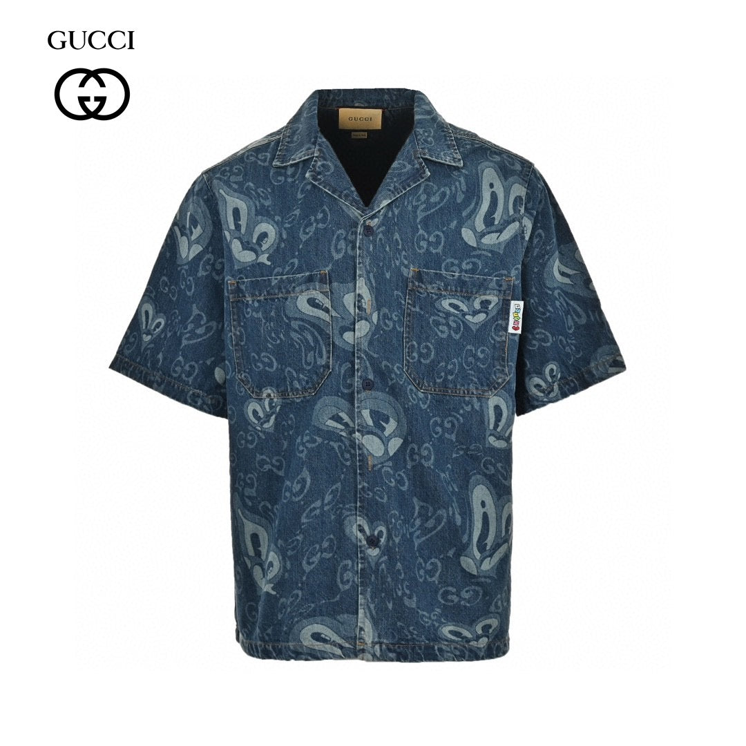 Chemise en jean Gucci