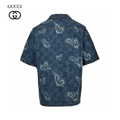 Chemise en jean Gucci