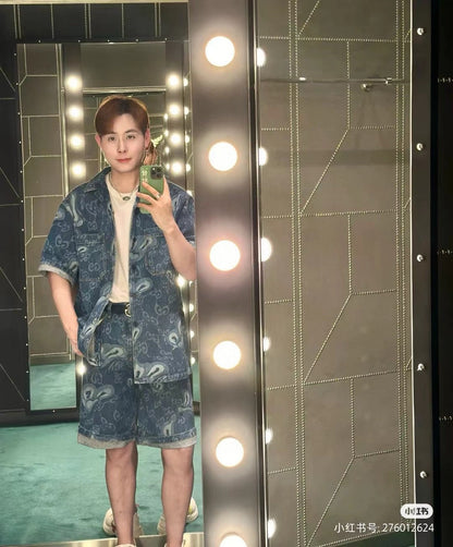 Chemise en jean Gucci