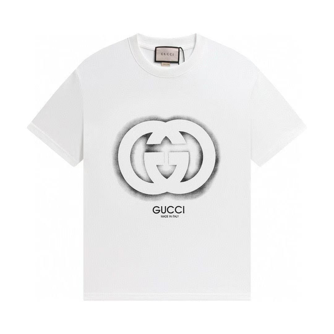 T-shirt Gucci à logo vieilli