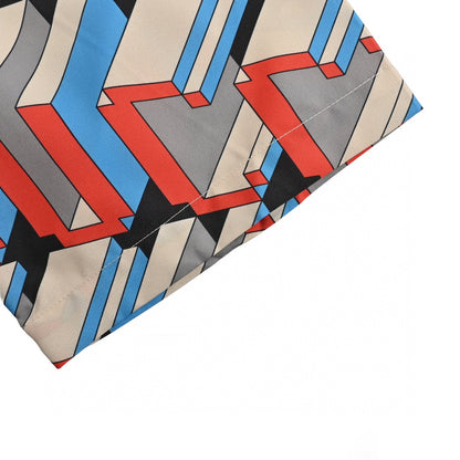 Chemise Gucci à imprimé logo géométrique