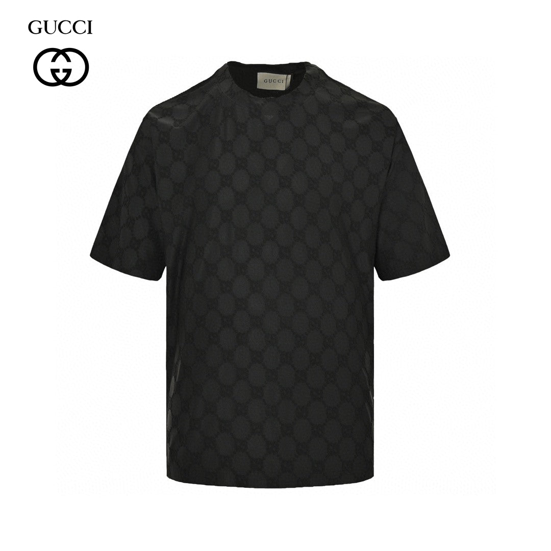 T-shirt Gucci à motif GG (noir)