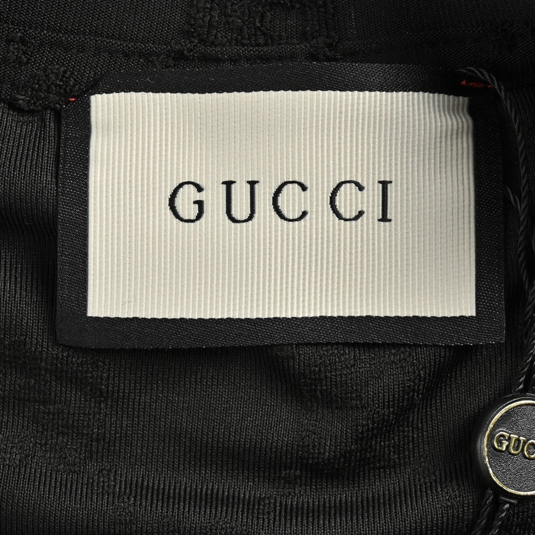 T-shirt Gucci à motif GG (noir)