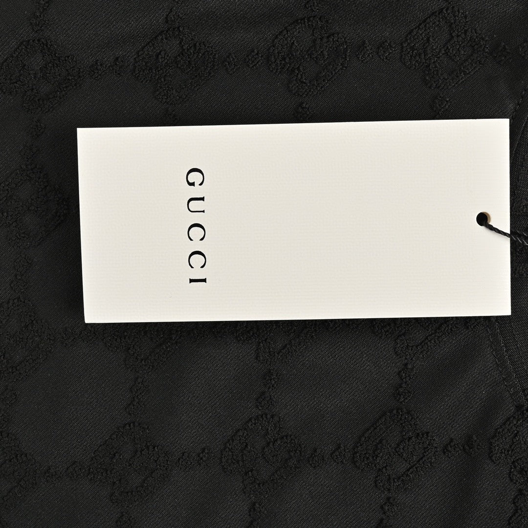 T-shirt Gucci à motif GG (noir)