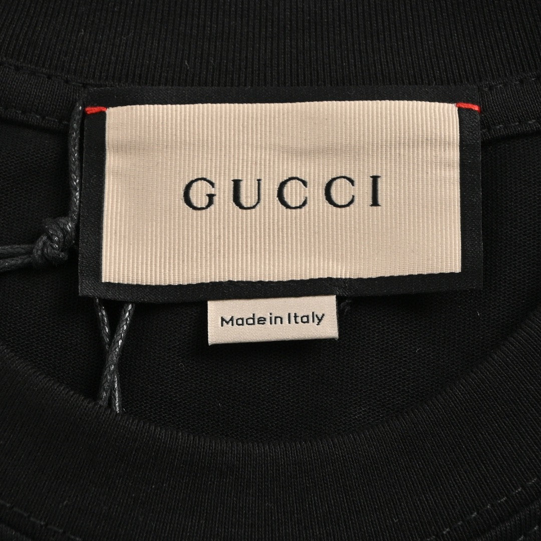 T-shirt graphique Gucci (noir)