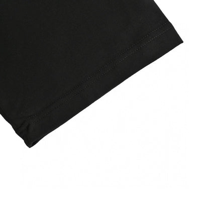 T-shirt noir Gucci à logo G multicolore entrelacé 