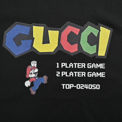 T-shirt Gucci Retro Game (Noir)