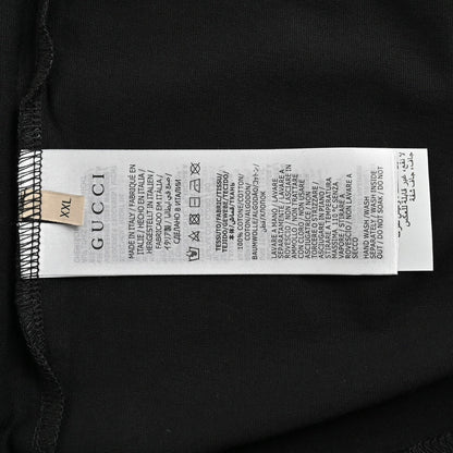 T-shirt Gucci Retro Game (Noir)