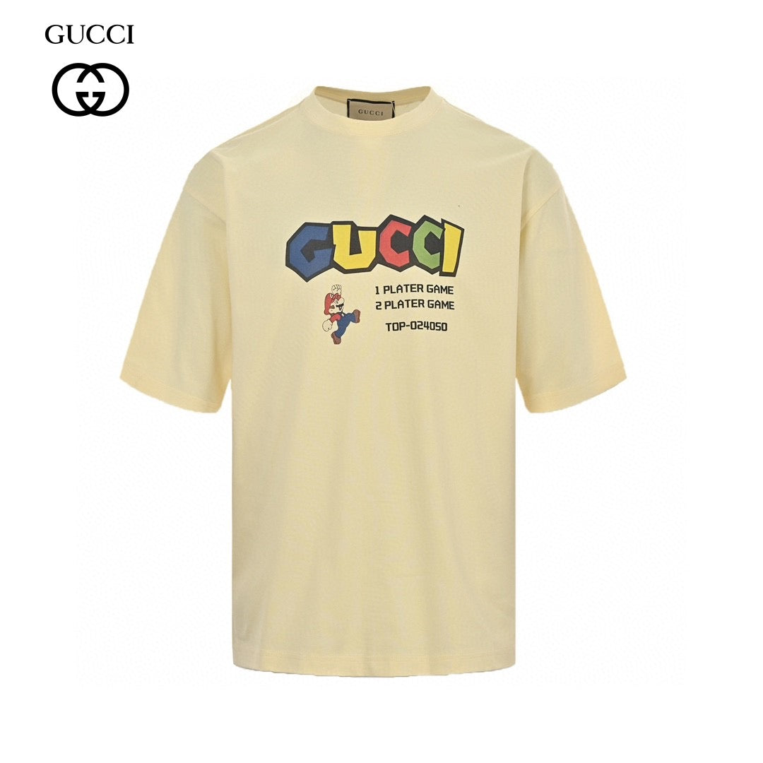 T-shirt Gucci Retro Game (Crème)