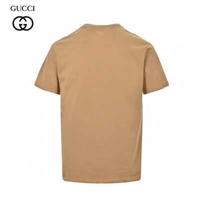 T-shirt Gucci beige avec logo Firenze 1921