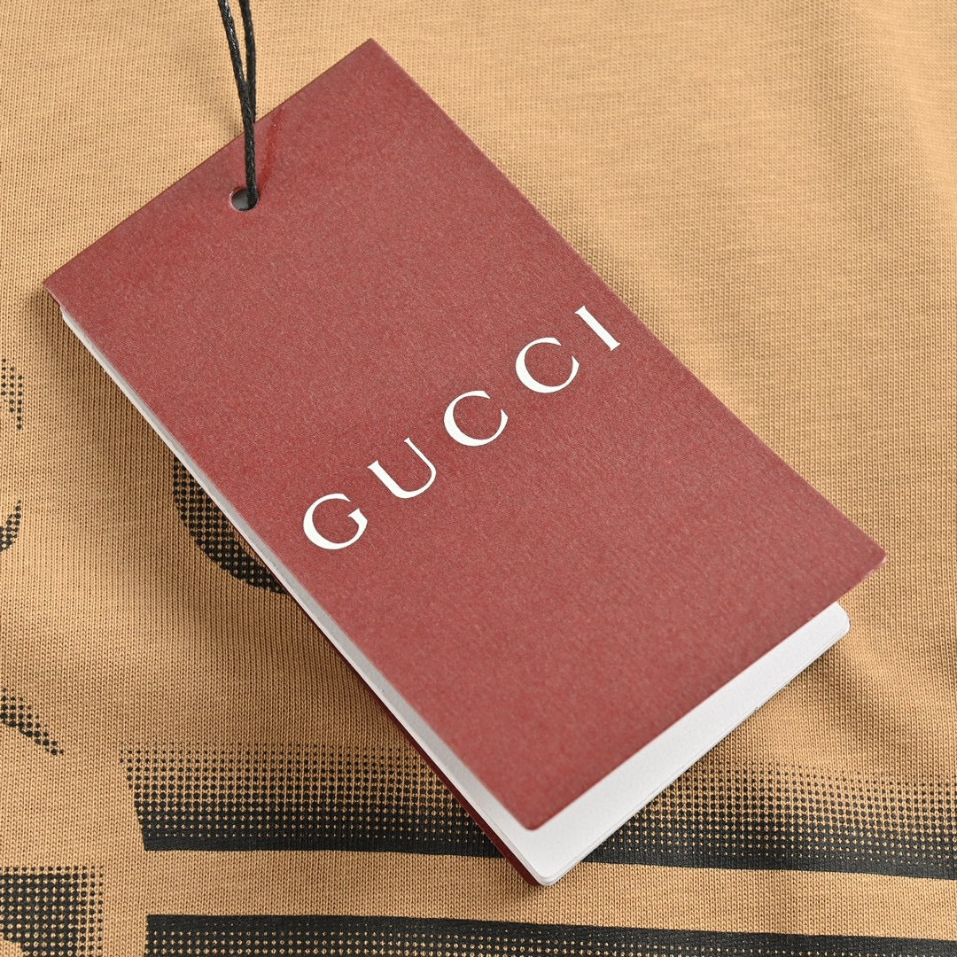 T-shirt Gucci beige avec logo Firenze 1921