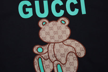 T-shirt Gucci imprimé ours en peluche - Noir