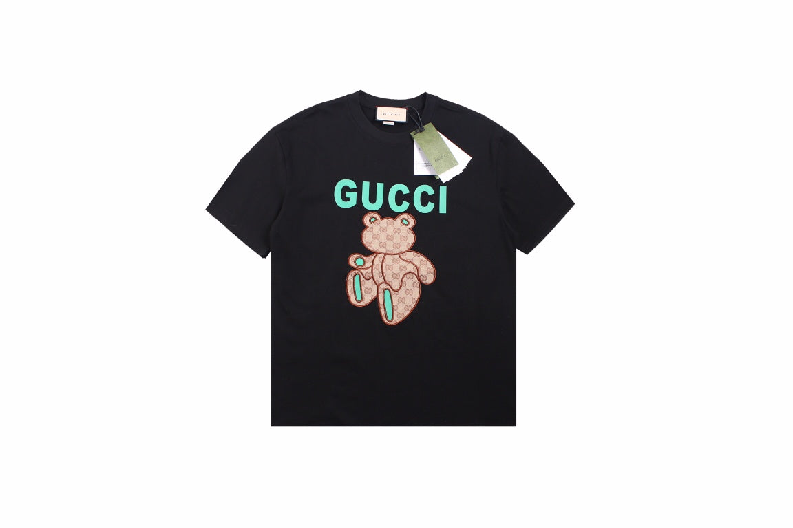 T-shirt Gucci imprimé ours en peluche - Crème