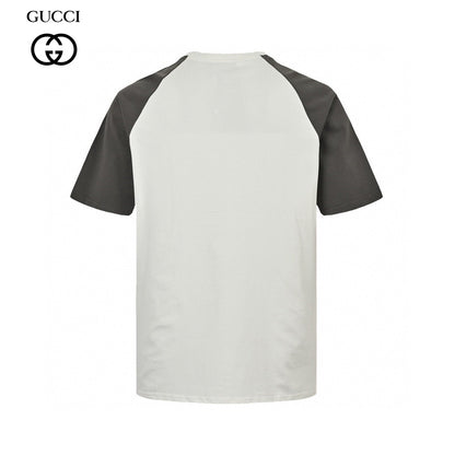 T-shirt bicolore Gucci avec logo GG