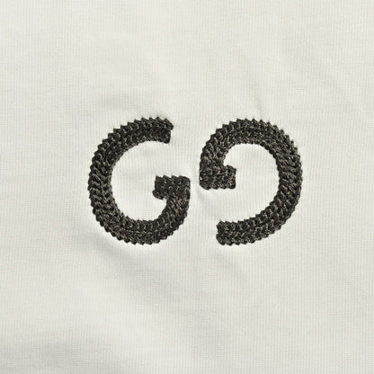 T-shirt bicolore Gucci avec logo GG