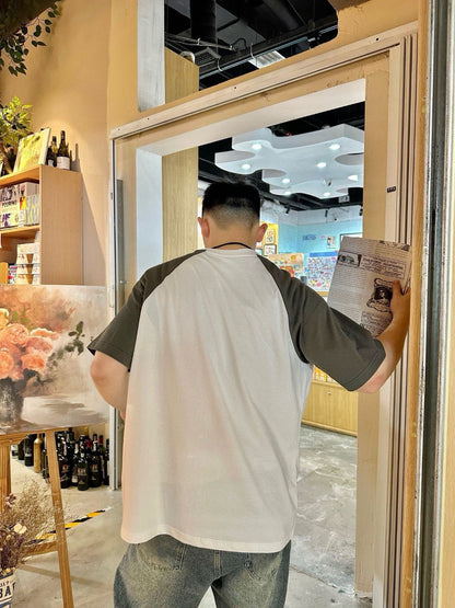 T-shirt bicolore Gucci avec logo GG