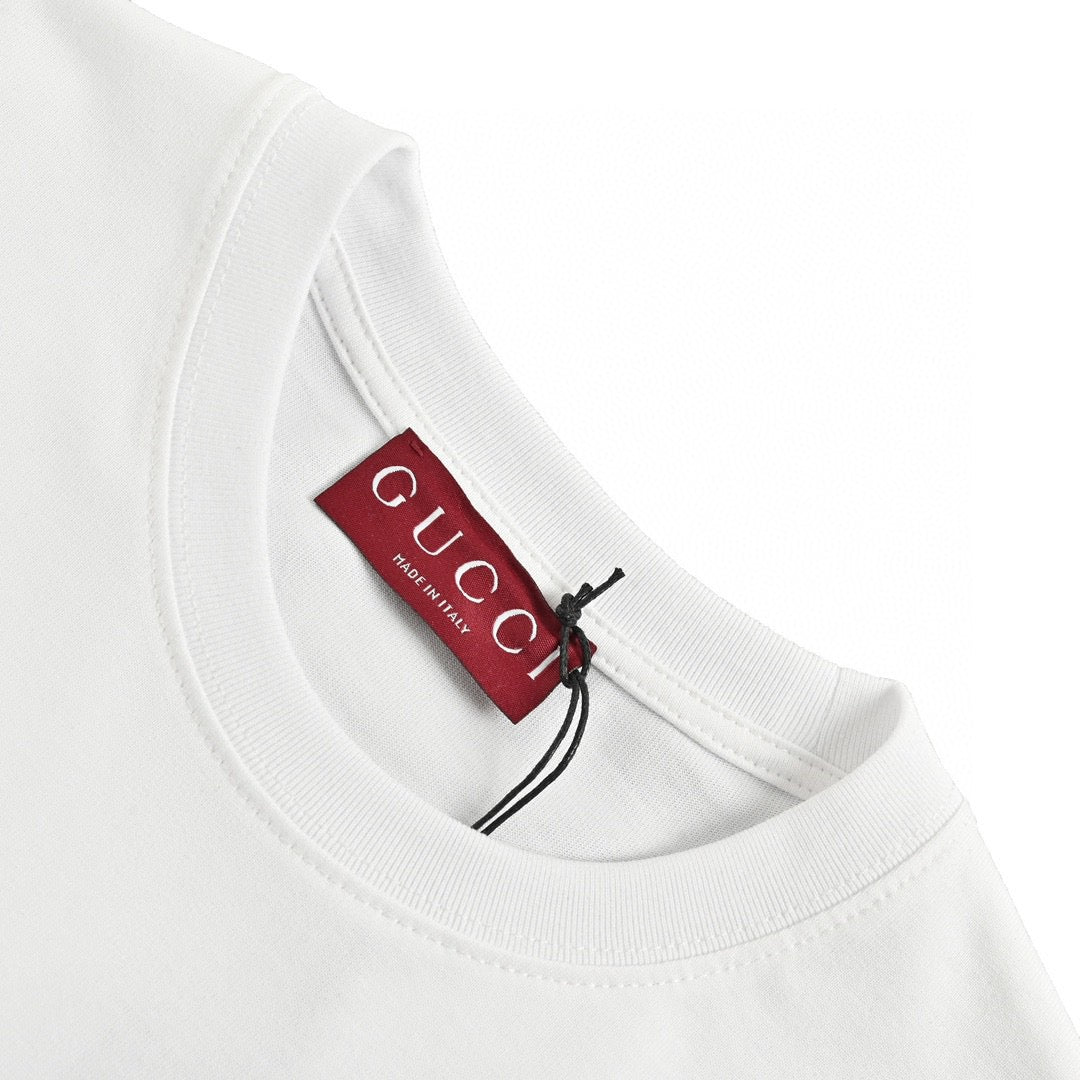 T-shirt blanc Gucci avec logo Firenze 1921