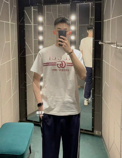 T-shirt blanc Gucci avec logo Firenze 1921