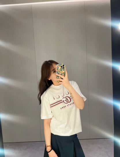 T-shirt blanc Gucci avec logo Firenze 1921