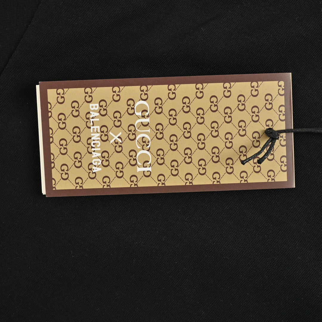 T-shirt Gucci x Balenciaga (Noir)