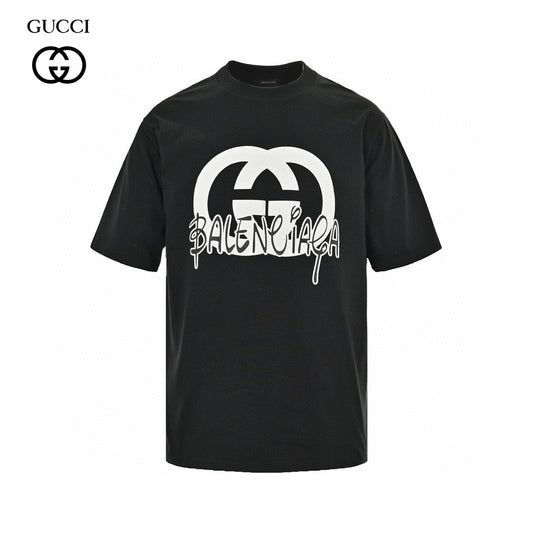 T-shirt Gucci x Balenciaga Hacker Project (Noir)