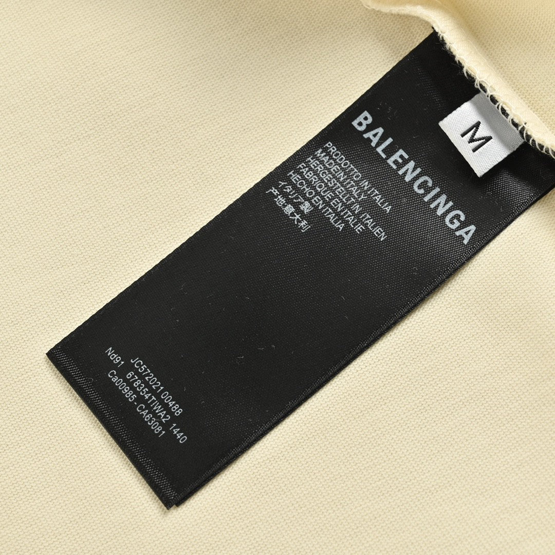 T-shirt Gucci x Balenciaga Hacker Project (Crème)